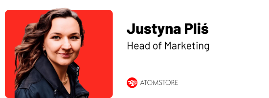 Justyna Pliś dla AtomStore