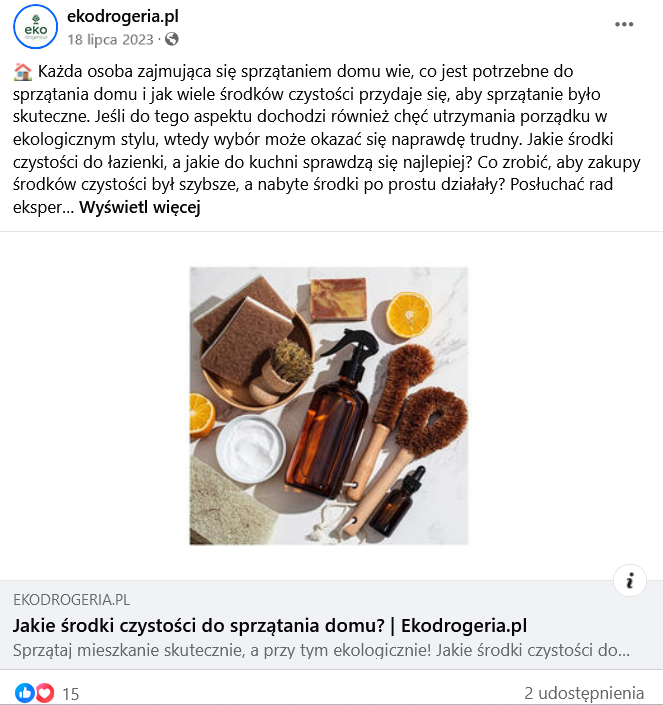 Promowanie bloga ekodrogeria